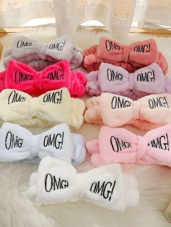 OMG Plush Spa Headband