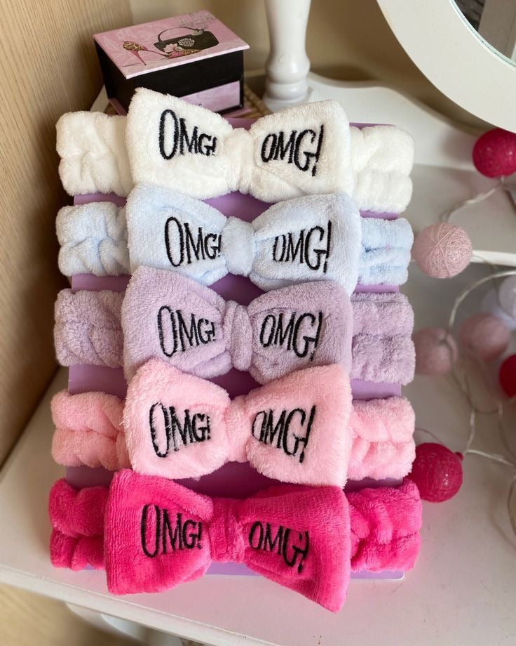 OMG Plush Spa Headband